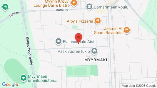 Apartments for rent i Vantaa - kort over placeringen