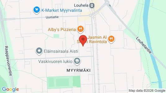 Apartments for rent i Vantaa - kort over placeringen