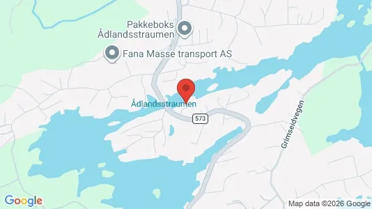 Apartments for rent i Bergen Ytrebygda - kort over placeringen