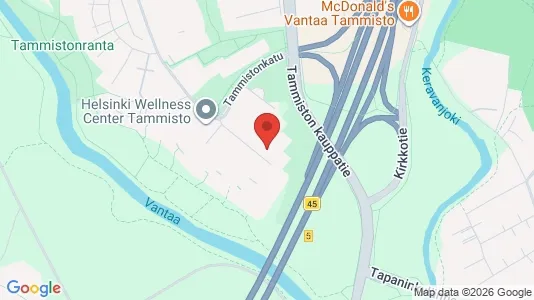 Apartments for rent i Vantaa - kort over placeringen
