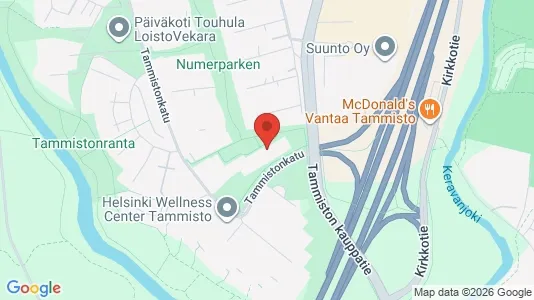 Apartments for rent i Vantaa - kort over placeringen