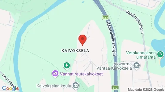 Apartments for rent i Vantaa - kort over placeringen