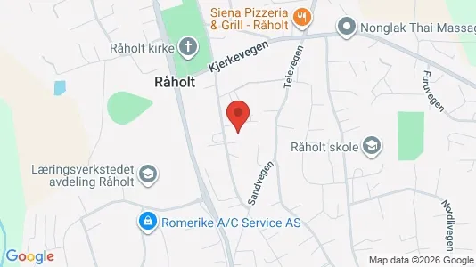 Rooms for rent i Eidsvoll - kort over placeringen