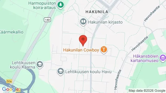 Apartments for rent i Vantaa - kort over placeringen