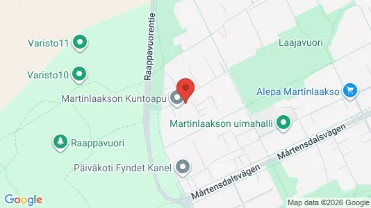 Apartments for rent i Vantaa - kort over placeringen