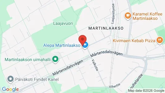 Apartments for rent i Vantaa - kort over placeringen
