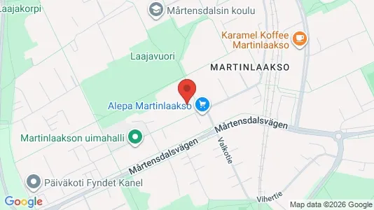 Apartments for rent i Vantaa - kort over placeringen