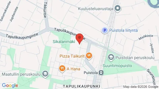 Apartments for rent i Helsinki Koillinen - kort over placeringen