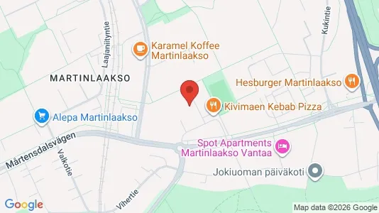 Apartments for rent i Vantaa - kort over placeringen