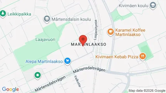 Apartments for rent i Vantaa - kort over placeringen