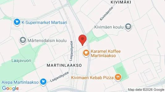 Apartments for rent i Vantaa - kort over placeringen