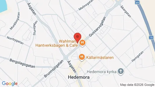 Apartments for rent i Hedemora - kort over placeringen