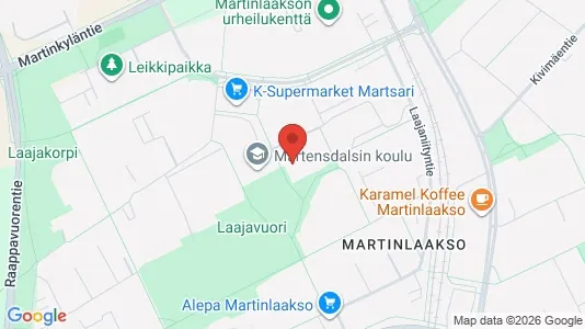 Apartments for rent i Vantaa - kort over placeringen