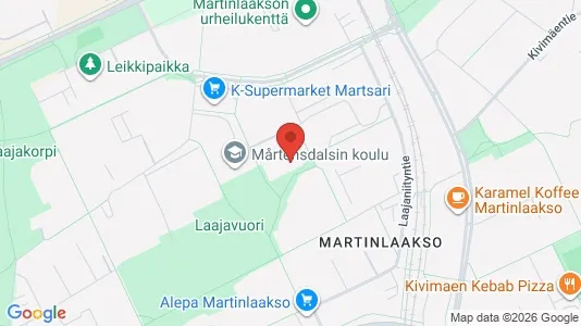 Apartments for rent i Vantaa - kort over placeringen