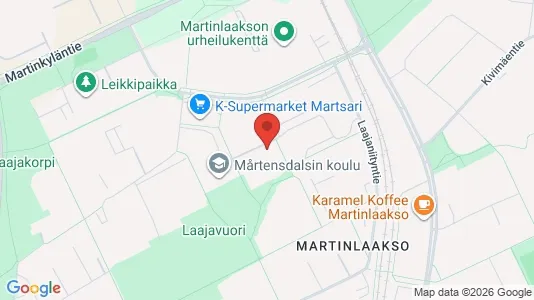 Apartments for rent i Vantaa - kort over placeringen