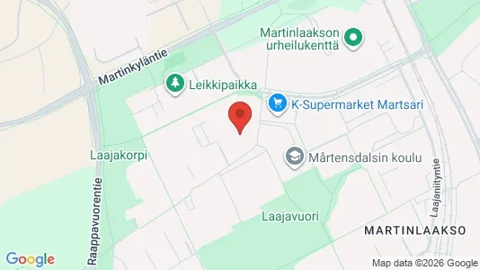 Apartments for rent i Vantaa - kort over placeringen