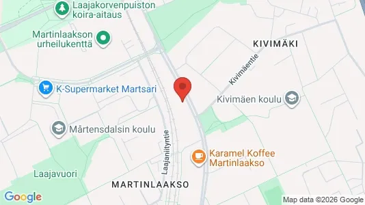 Apartments for rent i Vantaa - kort over placeringen