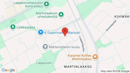 Apartments for rent i Vantaa - kort over placeringen