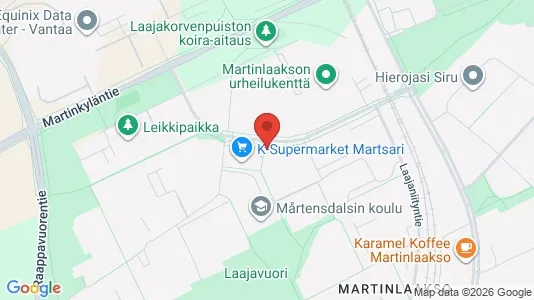 Apartments for rent i Vantaa - kort over placeringen