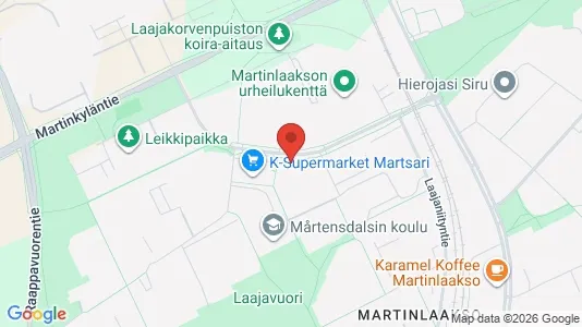 Apartments for rent i Vantaa - kort over placeringen