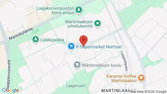 Apartments for rent i Vantaa - kort over placeringen