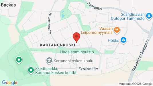 Apartments for rent i Vantaa - kort over placeringen