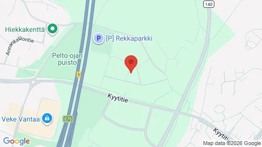 Apartments for rent i Vantaa - kort over placeringen