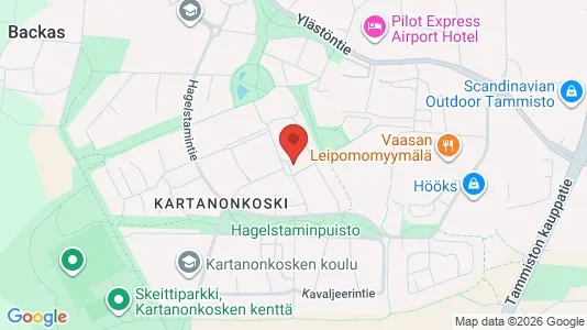 Apartments for rent i Vantaa - kort over placeringen