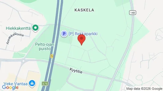 Apartments for rent i Vantaa - kort over placeringen