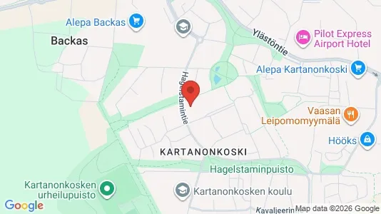 Apartments for rent i Vantaa - kort over placeringen