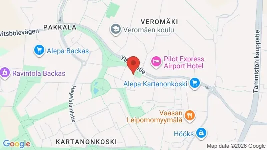 Apartments for rent i Vantaa - kort over placeringen