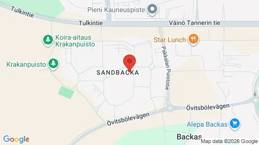 Apartments for rent i Vantaa - kort over placeringen