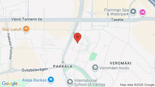 Apartments for rent i Vantaa - kort over placeringen