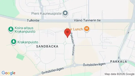 Apartments for rent i Vantaa - kort over placeringen