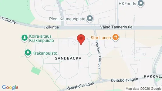 Apartments for rent i Vantaa - kort over placeringen