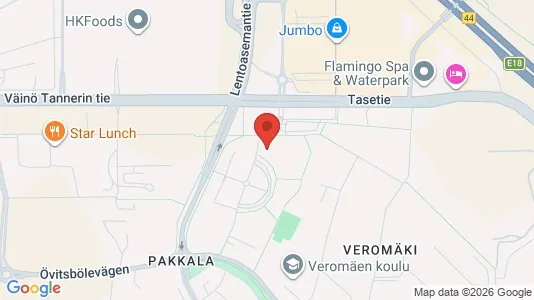 Apartments for rent i Vantaa - kort over placeringen