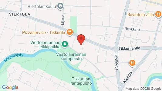 Apartments for rent i Vantaa - kort over placeringen