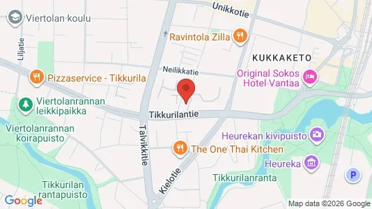 Apartments for rent i Vantaa - kort over placeringen