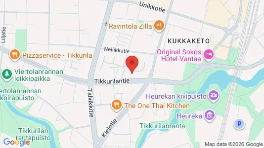 Apartments for rent i Vantaa - kort over placeringen