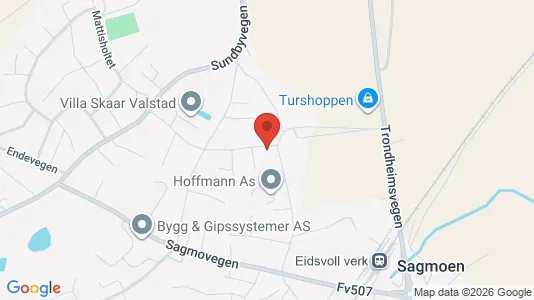 Apartments for rent i Eidsvoll - kort over placeringen