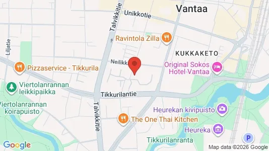 Apartments for rent i Vantaa - kort over placeringen