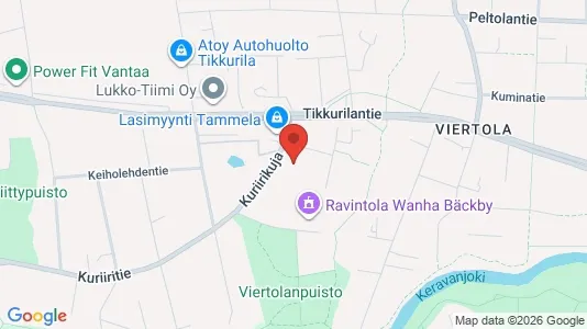 Apartments for rent i Vantaa - kort over placeringen