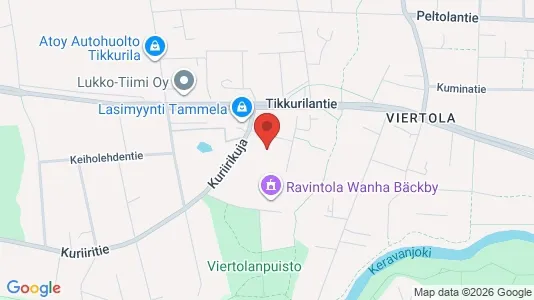 Apartments for rent i Vantaa - kort over placeringen