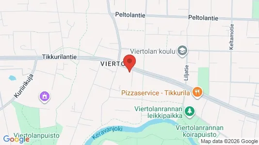 Apartments for rent i Vantaa - kort over placeringen