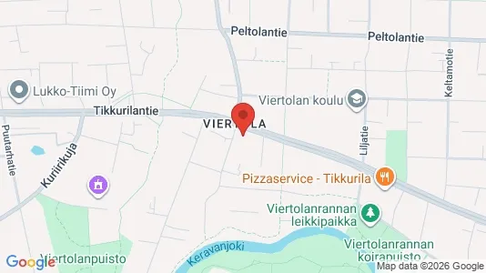Apartments for rent i Vantaa - kort over placeringen