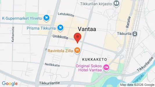 Apartments for rent i Vantaa - kort over placeringen