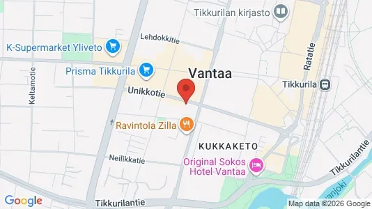 Apartments for rent i Vantaa - kort over placeringen
