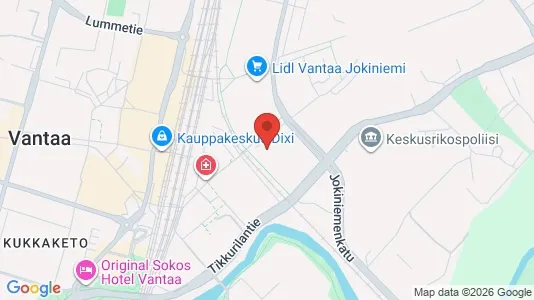 Apartments for rent i Vantaa - kort over placeringen