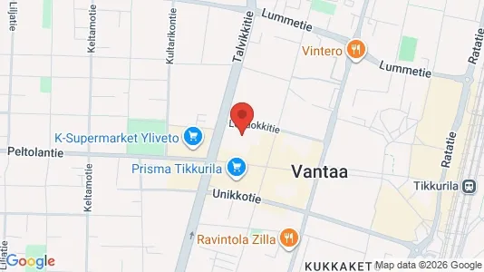 Apartments for rent i Vantaa - kort over placeringen