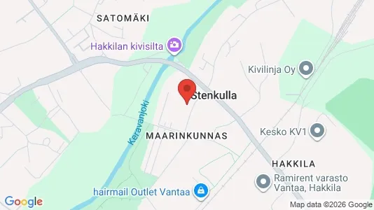 Apartments for rent i Vantaa - kort over placeringen